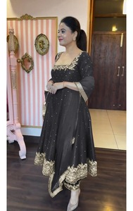 Ropa Islámica estilo Dhotis para mujeres en turco de talla grande con abaya vaquera moderna y caftán Hijabs para ropa elegante - Product Image 2