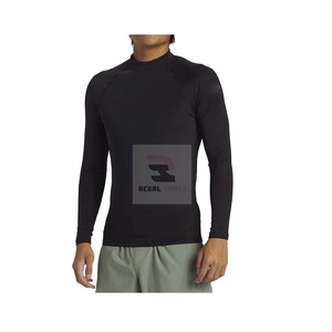 เสื้อรัดรูปป้องกันแสงแดดแบบยูนิเซ็กซ์ ปี 2025 คุณภาพสูง ระบายอากาศได้ดี ผลิตจากโพลีเอสเตอร์/คอตตอน สำหรับกีฬาทางน้ำ - Product Image 5