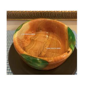 Bol en résine et bois de haute qualité pour bols à salade de Dessert pour servir des pâtes céréales décoration de mariage ensembles de vaisselle cuisine à domicile - Product Image 4