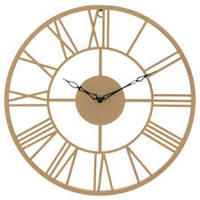 Horloge murale circulaire de luxe en fer noir, personnalisée, décorative, à quartz, pour la décoration intérieure, avec aiguille silencieuse et cadran épais de 30 mm