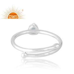 Anillo de piedras preciosas de amatista verde Natural de Plata de Ley 925, joyería personalizada para mujer, regalo para ella - Product Image 2