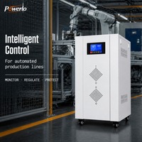 Régulateur triphasé industriel 380V à commande automatique TNS, haute précision, protection contre les surcharges pour les machines d'atelier