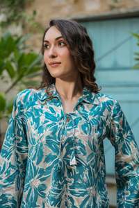 Ensemble de cordon élégant imprimé pour femmes, grande taille disponible, chic et assorti pour quantité minimale de commande - Product Image 5