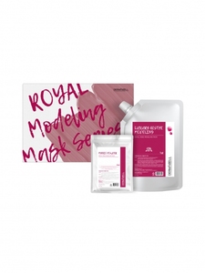 เครื่องสำอางเกาหลีผลิตภัณฑ์ดูแลผิว Royal Rose Hydro Jelly Mask สำหรับการฟอกสีฟันและการปอกเปลือกฉลากส่วนตัวที่มีให้เลือก