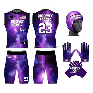 Uniformes de Fútbol Americano 7on7 de Alta Calidad, Uniforme 7V7 para Adolescentes, Ropa Deportiva Ligera, Transpirable, de Secado Rápido y Antibacteriana - Product Image 1