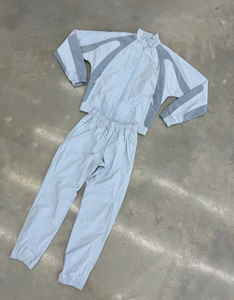 OEM de alta calidad nuevos trajes de joggers conjunto transpirable Deportes Fútbol impermeable 100% poliéster Nylon rompevientos chándales para Unisex - Product Image 5