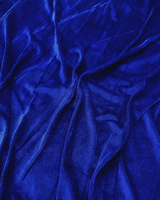 Tissu en velours uni doux et riche, textile de luxe pour vêtements de créateurs, robes, ameublement, décoration intérieure, fabricant de tissus sur mesure