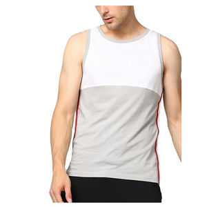 Breathable Mesh Tank Top Custom Logo & OEM Services Eco-Friendly Polyester/Cotton Smart Casual for <b>Men</b> High Quality Low MOQ - Product Image 5
