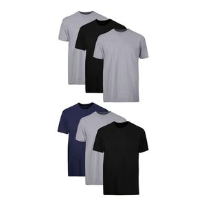 Venta al por mayor hombres Camiseta 100% algodón liso camiseta en blanco para impresión y promoción uso - Product Image 5