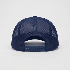 Mesh 5 Panel Adjustable Unisex Trucker <b>Hat</b> 3D Embroidery Custom <b>White</b> Logo Front Breathable Waterproof Spring Summer Casual Cap - Product Image 3