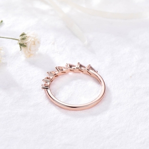 18kt Oro Original Diamante Lujo Nuevo Diseño Oro Sólido Joyería Fina Anillos con Diamantes Reales Anillo - Product Image 4