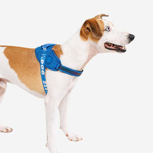 <b>Medium</b> Large XL <b>Dog</b> <b>Harnesses</b> with Reflective Handle Stainless Steel Polyester Solid Pattern Sport Style-Flyharness Slam Dunk - Product Image 2