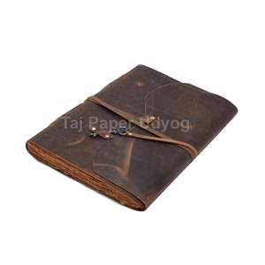 Chất lượng cao cổ điển A5 A4 kích cỡ da cá nhân Tạp Chí cũ thời máy tính xách tay cho văn bản tốt nhất giá bán buôn cho món quà - Product Image 3