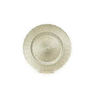 ถาดเสิร์ฟสำหรับตกแต่งที่ไม่เหมือนใครในดีไซน์กลมสีบรอนซ์ที่สมบูรณ์แบบสำหรับการแสดงที่มีสไตล์และการชุมนุมที่หรูหรา - Product Image 2