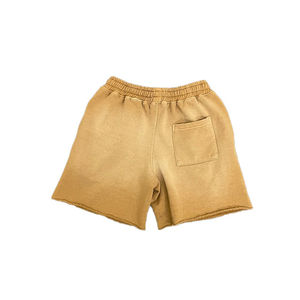 Vente en gros de shorts délavés à l'acide confortables pour hommes 100% coton French Terry Jogger Casual Sun Faded Vintage Sports Shorts - Product Image 5