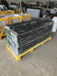 Top Grade Absolute Black <b>Granite</b> Slab India Origin Modern Design Custom Villa Applications Polished Surface for Kitchen - Product Image 5