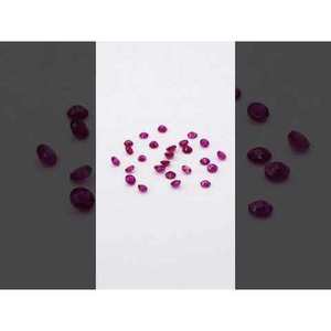 Rubis naturel du Mozambique non traité, taille coussin facettée, 2,5 mm, 3 mm, pierre précieuse calibrée polie, diamant traité thermiquement, pierre précieuse en vrac 8 mm - Product Image 3