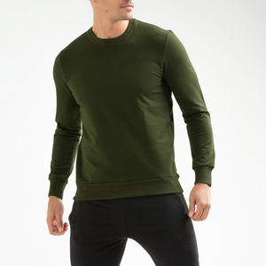 Sudaderas Lisas al por Mayor para Hombre, Sudaderas con Cuello Redondo y Logotipo Personalizado, Sudaderas de Manga Larga con Cuello Redondo para Venta - Product Image 1