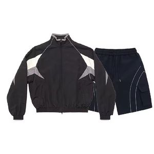 Streetwear Windbreaker Jacket Windproof Set Wholesale Rate Custom Fashion - Product Image 5