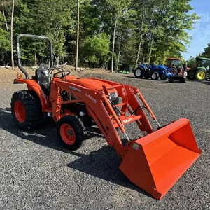 ซัพพลายเออร์ที่ดีที่สุด รถแทรกเตอร์ Kubota L3901 37 แรงม้า ขับเคลื่อน 4 ล้อ รถแทรกเตอร์ขนาดเล็ก เครื่องยนต์ดีเซล ระบบไฮโดรสแตติก พร้อมที่ตักด้านหน้าสำหรับขาย - Product Image 1