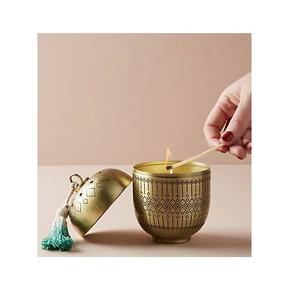 Vente en gros de bougeoirs votifs en laiton personnalisés Bougeoirs votifs en or avec un design simple et la plus haute qualité - Product Image 5