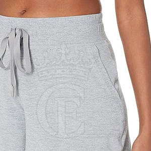 Short pour femme en coton respirant avec logo personnalisé nouveau design à la mode prix raisonnable short pour femme - Product Image 5