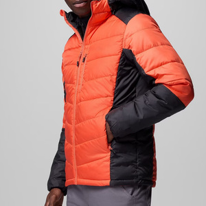 Dernières vestes pour hommes de haute qualité à blocs de couleur pour l'hiver, designs tendance, confortables, écologiques, avec capuche et poche, 2026 - Product Image 4