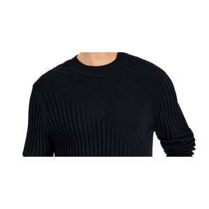 Maglione Girocollo da Uomo INC International Concepts Tucker Nero Taglia L Maglieria Invernale a Maniche Lunghe con Stampa Logo - Product Image 2
