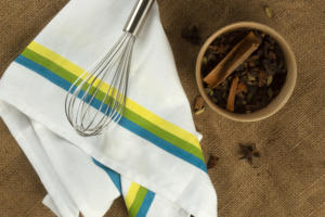 Toalla de hueso de arenque de algodón 100% para el hogar, playa, Cocina, Restaurante infantil, microfibra de lino sostenible tejida de Color Turquesa - Product Image 2