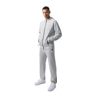 ชุดวอร์มทรงหลวมสำหรับผู้ชายและชุดวอร์มมีฮู้ดแบบมีซิป100% ผ้าฟลีซผ้าฝ้ายคุณภาพสูงไซส์พิเศษ - Product Image 1