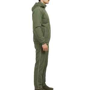 Chándal Cortavientos Transpirable, Mezcla de Nailon Resistente, Material de Secado Rápido, Estilo Deportivo para Entrenamiento, Logotipo Reflectante - Product Image 4