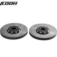 ICOOH Gen 2 Cakram Rem Keramik Karbon 380-405mm Kit Kustom Suku Cadang OE untuk F82 M4 G80 M3 F90 M5 Hilux A8 Cayman