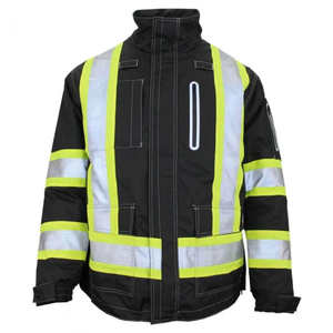 Veste de sécurité respirante hautement protectrice réfléchissante thermique haute visibilité en gros personnalisée pour la sécurité des travailleurs en plein air 2024 - Product Image 5