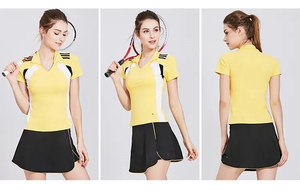 Vêtements de sport pour femmes, jupe de pickleball, uniforme de tennis, vente en gros, qualité supérieure, dernier design, 100% polyester, uniforme de tennis pour femmes - Product Image 5