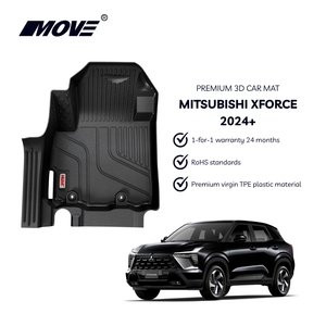 Tapis de voiture en TPE pour Mitsubishi Xforce 2024 + Revêtements de sol de véhicule sans odeur et antidérapants de haute qualité, prêts à expédier. - Product Image 2
