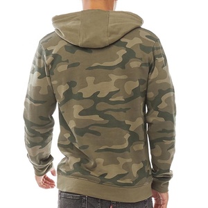 Sudadera con capucha de camuflaje de algodón costilla personalizada más vendida precio barato para hombres - Product Image 6