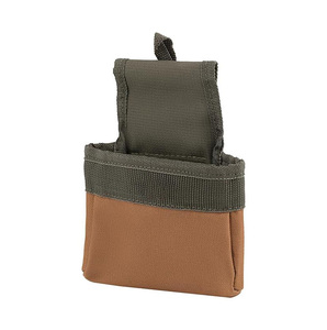 Hot Selling Handmade Canvas Tape Measure Pouch Heavy Duty <b>Tool</b> <b>Belt</b> Holder Multi-Purpose Organizer Customizable Drawers MAKEWAY - Product Image 3