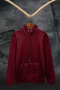 Sudaderas con capucha y cremallera de cara completa con logotipo bordado personalizado de peso pesado para hombre diseño 100% algodón Streetwear Pullover - Product Image 5