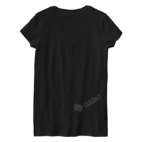 Nouveau design 2024, meilleure vente, prix de gros, t-shirt en jersey Bella Canvas à manches courtes et col en V pour femmes, imprimé été, Bangladesh