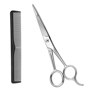 2026 Cutting & <b>Thinning</b> Hair Scissors Set Barber Shears Hairdressing Scissors Custom Logo High Quality Scissors - Product Image 1