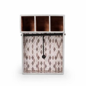 ที่วางถาดช้อนส้อมไม้พร้อมช่องใส่กระดาษทิชชู่ส้อมวางบนโต๊ะในครัวแบบอินเดียเป็นมิตรกับสิ่งแวดล้อม - Product Image 6