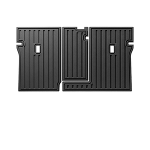 Tapis de dossier et doublure de cargaison pour 2023 <span class=keywords><strong>Audi</strong></span> Q4E-<span class=keywords><strong>tron</strong></span> TPE revêtements de dossier tous temps accessoires de tapis de coffre intérieur résistant aux intempéries - Product Image 6