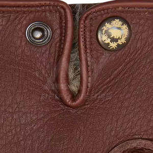 Gants en cuir pour hommes AFIFA WEARS AW-4822 de haute qualité, conçus sur mesure, avec détection d'aiguille, pour usage décontracté en extérieur en hiver, vente en gros - Product Image 6