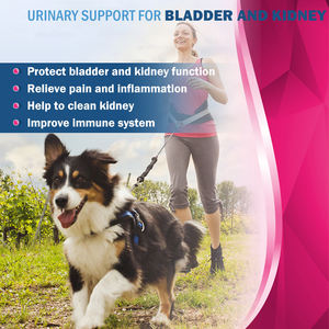 Suplemento natural para la salud de la vejiga urinaria 100%, masticables suaves de arándano para perros y gatos, infecciones del tracto urinario - Product Image 3