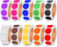 Op maat gemaakte biologisch afbreekbare transparante kleeflabels, milieuvriendelijke verpakkingspapier cellofaan stickers