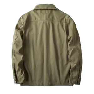 Chaqueta Safari de hombre personalizada de gran venta, cómoda y duradera, informal, diseño multibolsillo, lona de calidad superior para todos los tamaños - Product Image 4