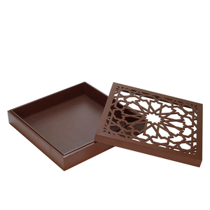 Saba Air Vent Bìa lưới tản nhiệt thiết kế mới Laser khắc sô cô la Hộp Quà Tặng bằng gỗ với Saber giấy chứng nhận - Product Image 1