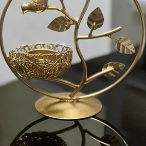 Portavelas decorativo de metal para decoración del hogar e iluminación festiva, portavelas de metal hecho a mano al precio más bajo - Product Image 4