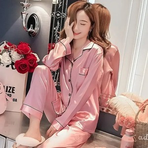 Verano nuevo 2 PSC conjunto de pijamas ropa de casa mujeres patrón hogar patrón mujeres pantalones de manga corta pijama traje de ocio - Product Image 5