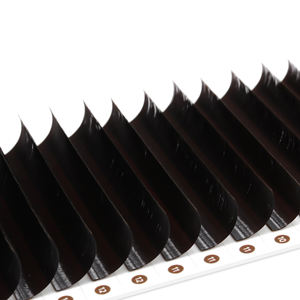 Brown eyelash extensions mixed length <b>individual</b> velvet cashmere <b>lashes</b> featherlight brown wholesale <b>lash</b> supplies - Product Image 6